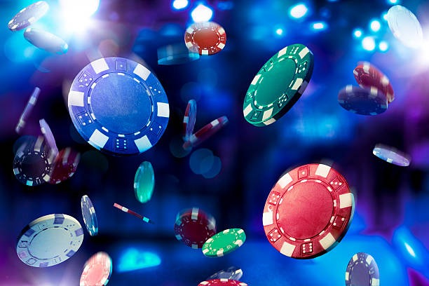 Bingo card grid with completed winning pattern highlighted on lunatogel promosi